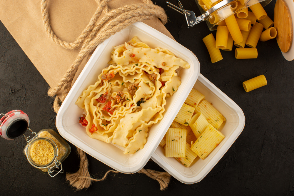 Onde comprar embalagem para macarrão delivery